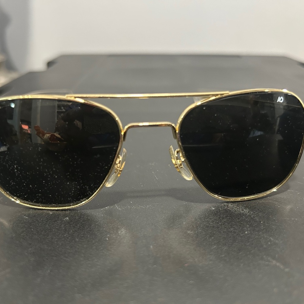 AO Gold Aviator Sunglasses
